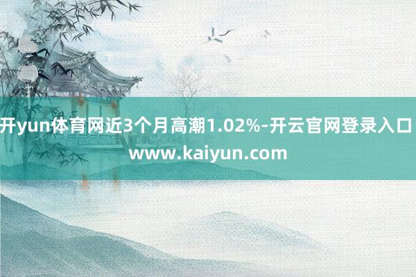 开yun体育网近3个月高潮1.02%-开云官网登录入口 www.kaiyun.com